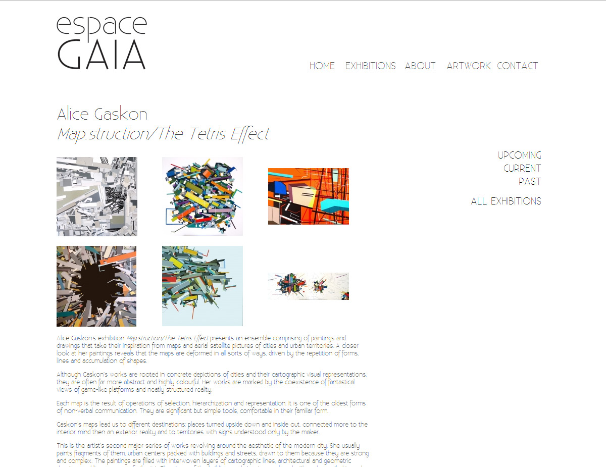 Clean design and software development for espace GAIA Geneva.
QALISTIC CMS integration.  additional image 1