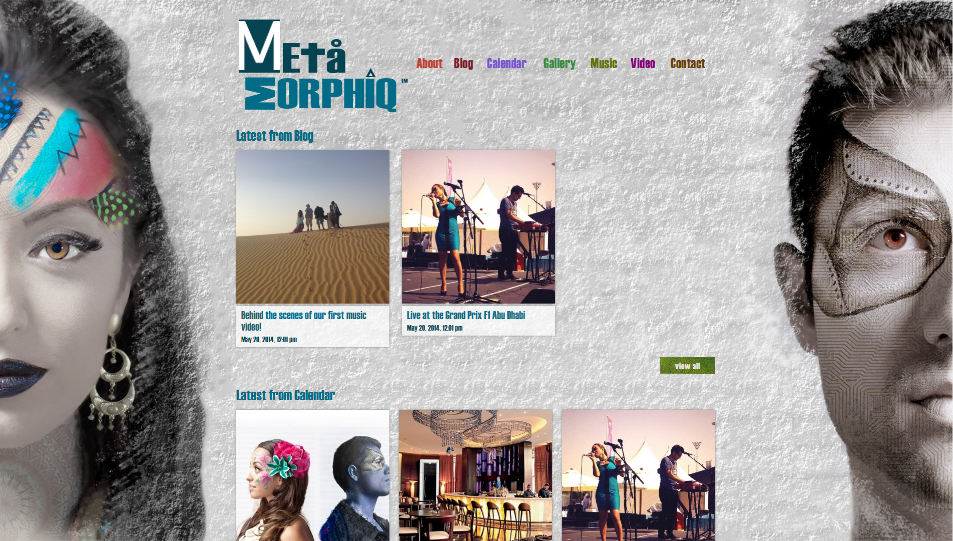 Development of a contemporary design and software solution Metamorphiq Music's website.

QALISTIC CMS integration. Mailchimp newsletter API integration.YouTube, Vimeo, Soundcloud rich media players integration